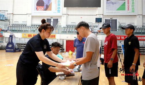 免費領取比賽用品，選手信心滿滿誓奪佳績